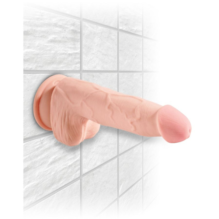 KING COCK DILDO TRIPLE DENSIDAD 19 CM