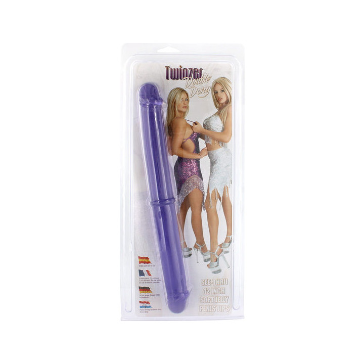 SEVEN CREATIONS DOBLE PENE DE 30 CM MORADO