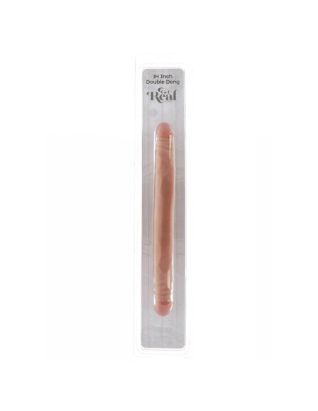 GET REAL DOBLE DONG 35 CM NATURAL GET REAL DOBLE DONG 35 CM NATURAL