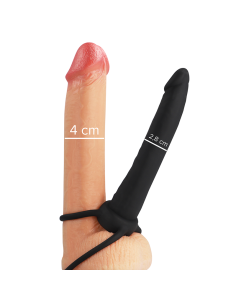 MYTHOLOGY COBI ONYX ACCOMODATOR ARNES PARA DOBLE PENETRACION SILICONA 2