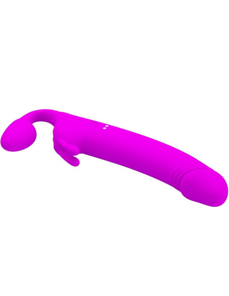 PRETTY LOVE ZANINI DILDO STRAP ON SIN ARNES 10 VIBRACIONES MORADO PRETTY LOVE ZANINI DILDO STRAP ON SIN ARNES 10 VIBRACIONES MORADO