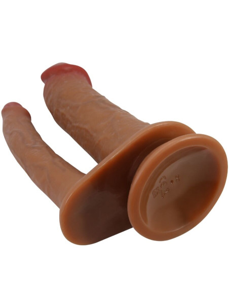 PRETTY LOVE HULBERT DOBLE DILDO REALISTICO CON VIBRACION MULATO PRETTY LOVE HULBERT DOBLE DILDO REALISTICO CON VIBRACION MULATO