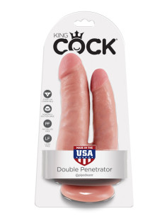 KING COCK DOBLE PENETRACION NATURAL 2