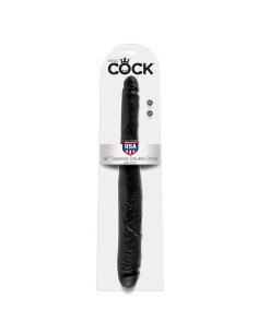 KING COCK DILDO DOBLE NEGRO 406 CM 2