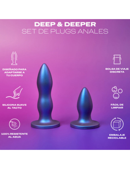 DUREX TOY SET PLUG ANAL DEEP DEEPER DUREX TOY SET PLUG ANAL DEEP DEEPER
