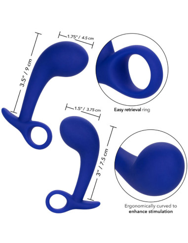 CALEXOTICS ADMIRAL SET 2 PLUG ANAL AZUL
