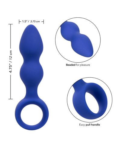 CALEXOTICS ADMIRAL PLUG ANAL AVANZADO AZUL