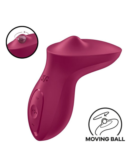 SATISFYER EXCITERRR VIBRADOR LAY ON CLATORIS BERRY