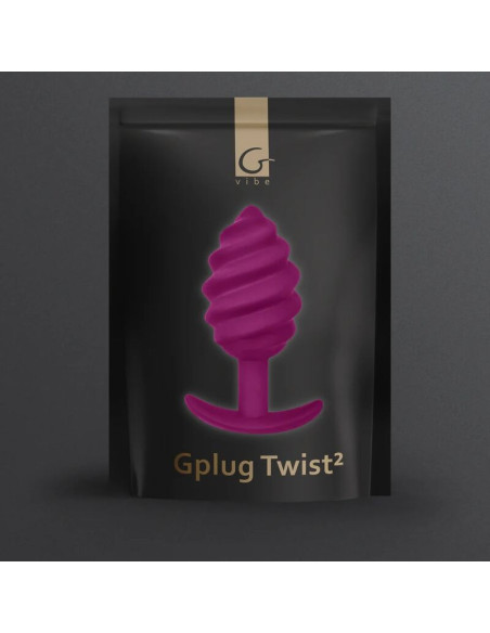 G VIBE GPLUG TWIST 2 PLUG ANAL MORADO G VIBE GPLUG TWIST 2 PLUG ANAL MORADO