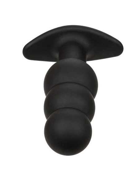 CALEXOTICS ROCK BOTTOM PLUG ANAL CON CUENTAS 10 VIBRACIONES SILICONA NEGRO CALEXOTICS ROCK BOTTOM PLUG ANAL CON CUENTAS 10 VIBRACIONES SILICONA NEGRO