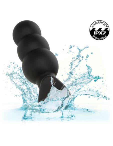CALEXOTICS ROCK BOTTOM PLUG ANAL CON CUENTAS 10 VIBRACIONES SILICONA NEGRO CALEXOTICS ROCK BOTTOM PLUG ANAL CON CUENTAS 10 VIBRACIONES SILICONA NEGRO