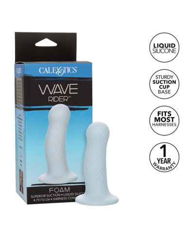 CALEXOTICS WAVE RIDER PLUG ANAL ESPUMA AZUL