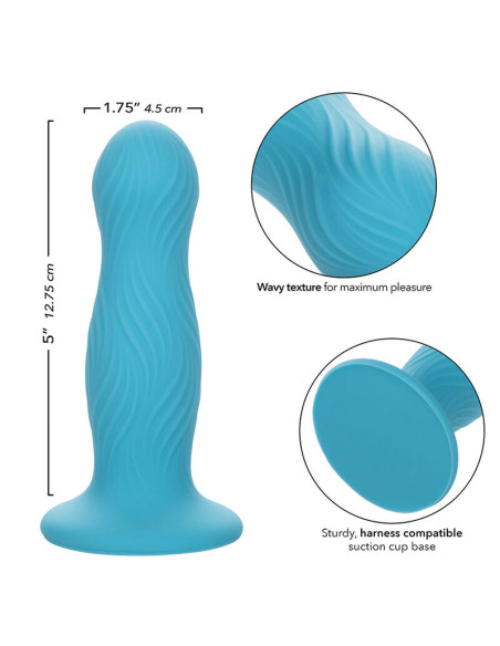 CALEXOTICS WAVE RIDER SWELL PLUG ANAL AZUL CALEXOTICS WAVE RIDER SWELL PLUG ANAL AZUL