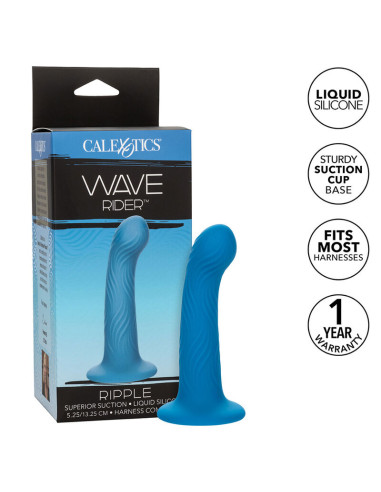 CALEXOTICS WAVE RIDER RIPPLE PLUG ANAL AZUL