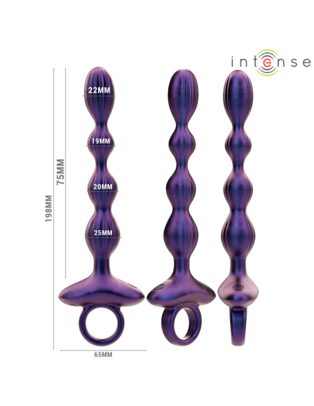 INTENSE JACKIE PLUG ANAL VIBRADOR MODELO 1 CONTROL REMOTO INTENSE JACKIE PLUG ANAL VIBRADOR MODELO 1 CONTROL REMOTO