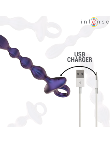 INTENSE JACKIE PLUG ANAL VIBRADOR MODELO 1 CONTROL REMOTO