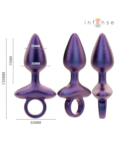 INTENSE MICHAEL PLUG ANAL VIBRADOR MODELO 2 CONTROL REMOTO
