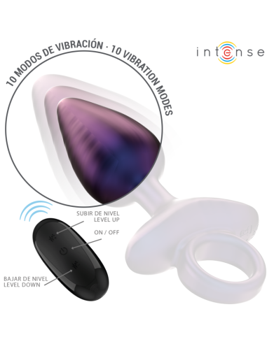 INTENSE MICHAEL PLUG ANAL VIBRADOR MODELO 2 CONTROL REMOTO