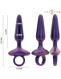 INTENSE MARLON PLUG ANAL VIBRADOR MODELO 4 CONTROL REMOTO 2