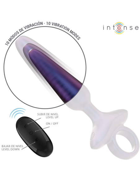 INTENSE MARLON PLUG ANAL VIBRADOR MODELO 4 CONTROL REMOTO INTENSE MARLON PLUG ANAL VIBRADOR MODELO 4 CONTROL REMOTO