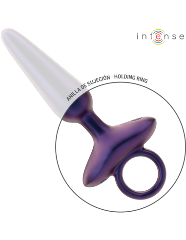 INTENSE MARLON PLUG ANAL VIBRADOR MODELO 4 CONTROL REMOTO