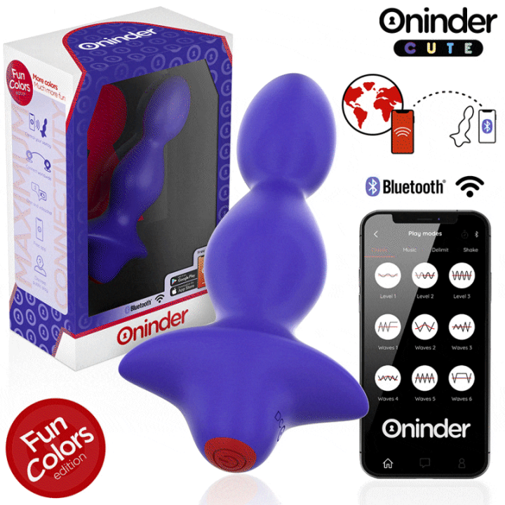 ONINDER CUTE LOVE BUTT VIBRADOR PLUG ANAL DILATADOR APP MUNDIAL GRATUITA