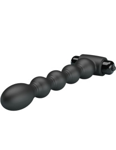 PRETTY LOVE LYNN PLUG ANAL SILICONA 10 VIBRACIONES NEGRO 2