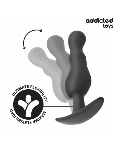 ADDICTED TOYS SET DE 3 PLUG ANAL SILICONA MODELO 1