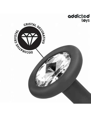 ADDICTED TOYS SET DE 3 PLUG SILICONA ANAL CON JOYA