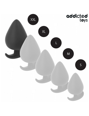 ADDICTED TOYS PLUG ANAL SILICONA TALLA XXL 11 CM