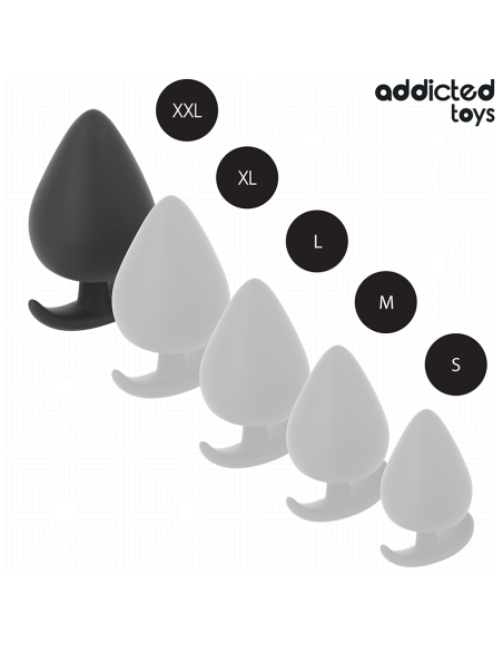 ADDICTED TOYS PLUG ANAL SILICONA TALLA XXL 11 CM