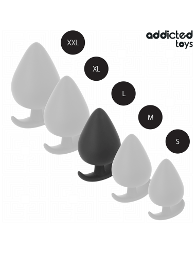 ADDICTED TOYS PLUG ANAL SILICONA TALLA L 8 CM