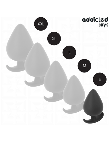 ADDICTED TOYS PLUG ANAL SILICONA TALLA S 53 CM