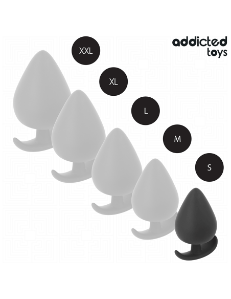 ADDICTED TOYS PLUG ANAL SILICONA TALLA S 53 CM ADDICTED TOYS PLUG ANAL SILICONA TALLA S 53 CM
