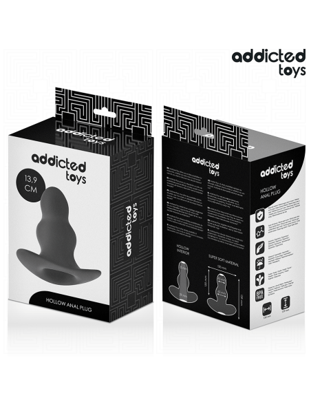 ADDICTED TOYS PLUG ANAL HUECO SILICONA TALLA XL 139 CM ADDICTED TOYS PLUG ANAL HUECO SILICONA TALLA XL 139 CM