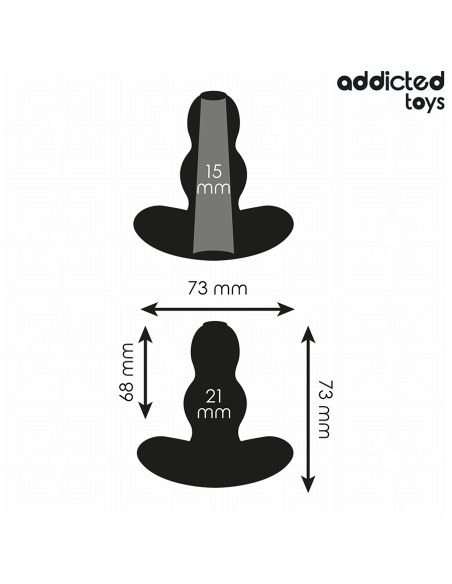 ADDICTED TOYS PLUG ANAL HUECO SILICONA TALLA S 73 CM ADDICTED TOYS PLUG ANAL HUECO SILICONA TALLA S 73 CM