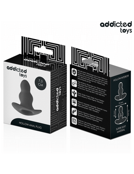 ADDICTED TOYS PLUG ANAL HUECO SILICONA TALLA S 73 CM ADDICTED TOYS PLUG ANAL HUECO SILICONA TALLA S 73 CM