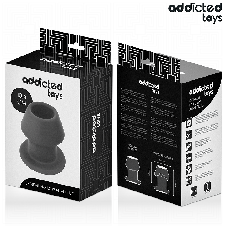 ADDICTED TOYS PLUG ANAL HUECO EXTREM SILICONA TALLA L 104 CM