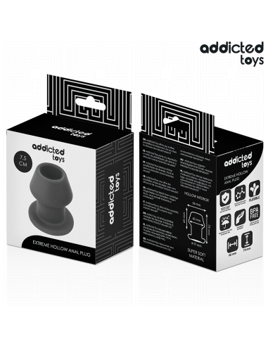 ADDICTED TOYS PLUG ANAL HUECO EXTREM SILICONA TALLA S 75 CM