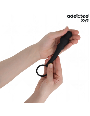 ADDICTED TOYS PLUG ANAL CON ANILLO SILICONA MODELO 1