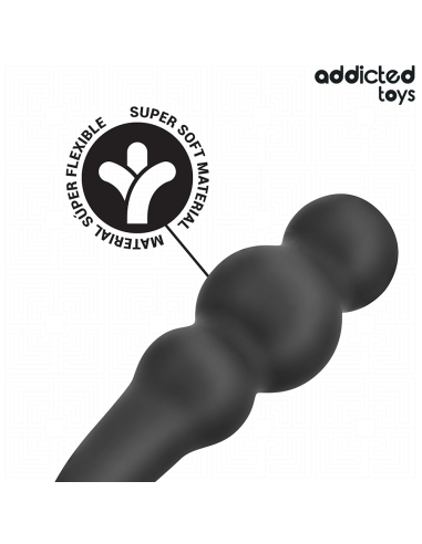 ADDICTED TOYS PLUG ANAL CON ANILLO SILICONA MODELO 1