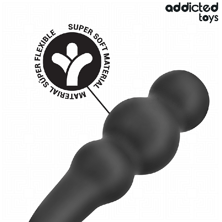 ADDICTED TOYS PLUG ANAL CON ANILLO SILICONA MODELO 1