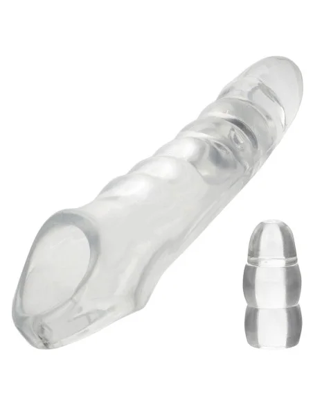 CALEXOTICS MAXX EXTENSOR DE PENE AJUSTABLE TRANSPARENTE