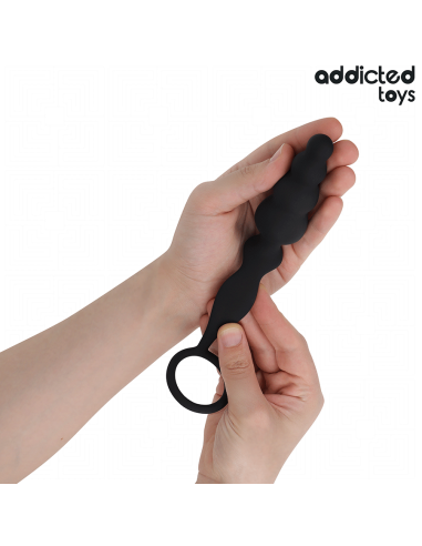 ADDICTED TOYS PLUG ANAL CON ANILLO SILICONA MODELO 5