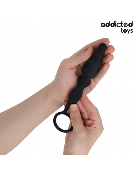 ADDICTED TOYS PLUG ANAL CON ANILLO SILICONA MODELO 5 ADDICTED TOYS PLUG ANAL CON ANILLO SILICONA MODELO 5