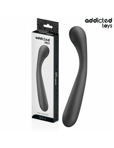 ADDICTED TOYS MASAJEADOR ANAL DOBLE SILICONA 225 CM