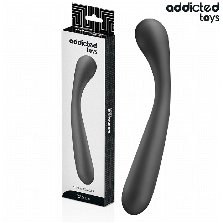 ADDICTED TOYS MASAJEADOR ANAL DOBLE SILICONA 225 CM