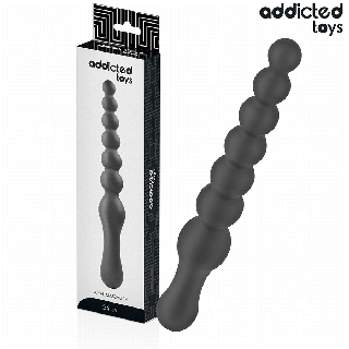 ADDICTED TOYS MASAJEADOR ANAL DOBLE SILICONA 24 CM