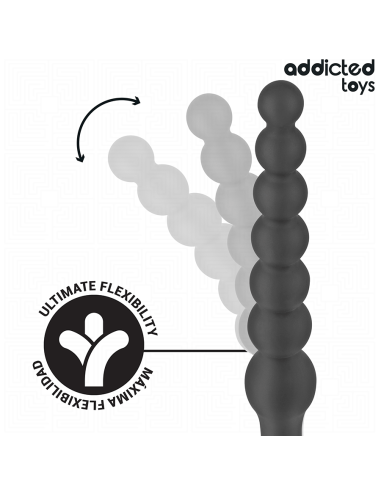 ADDICTED TOYS MASAJEADOR ANAL DOBLE SILICONA 24 CM