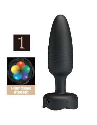 PRETTY LOVE TARION PLUG ANAL CON LUZ LED 125 CM